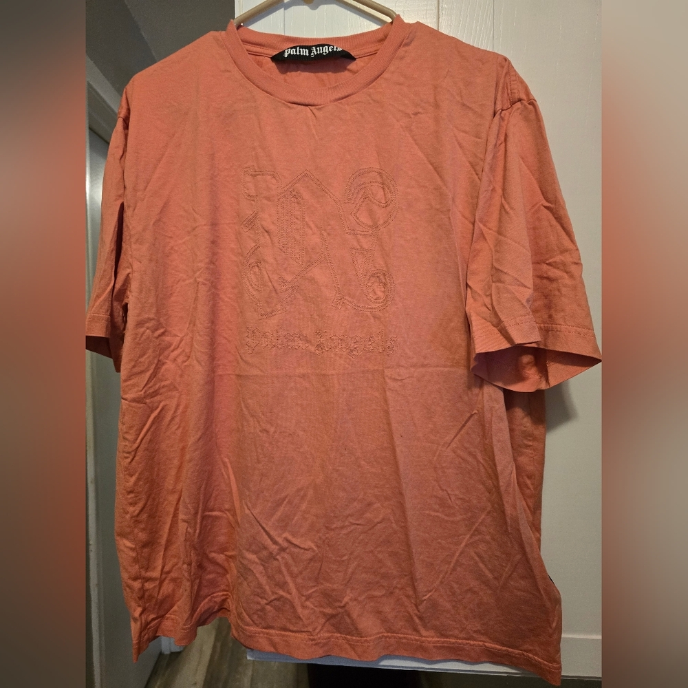 Palm Angels Coral Short Sleeve Tee